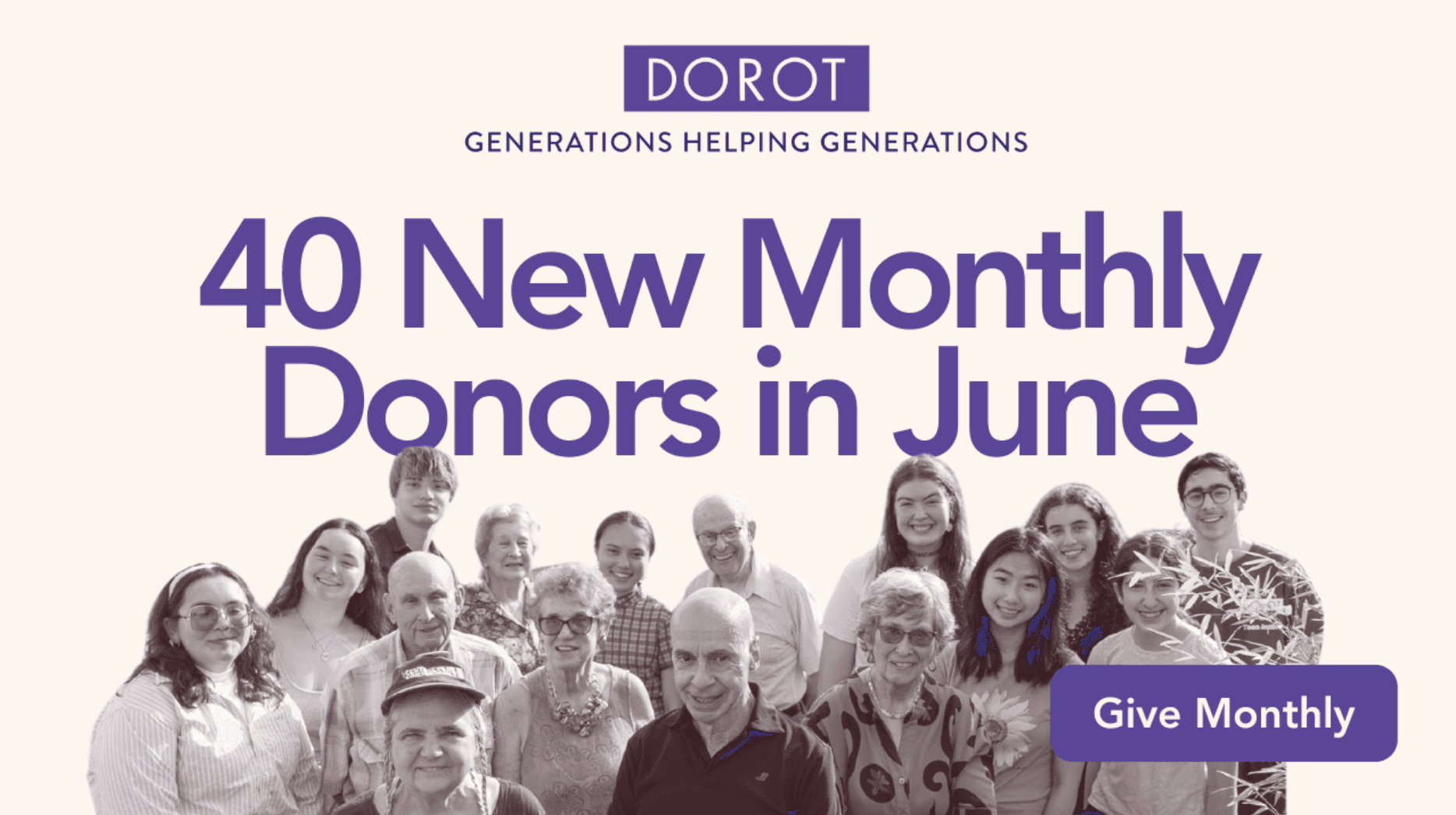 monthly donors